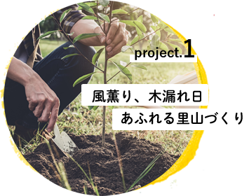 project.1 風薫り、木漏れ日